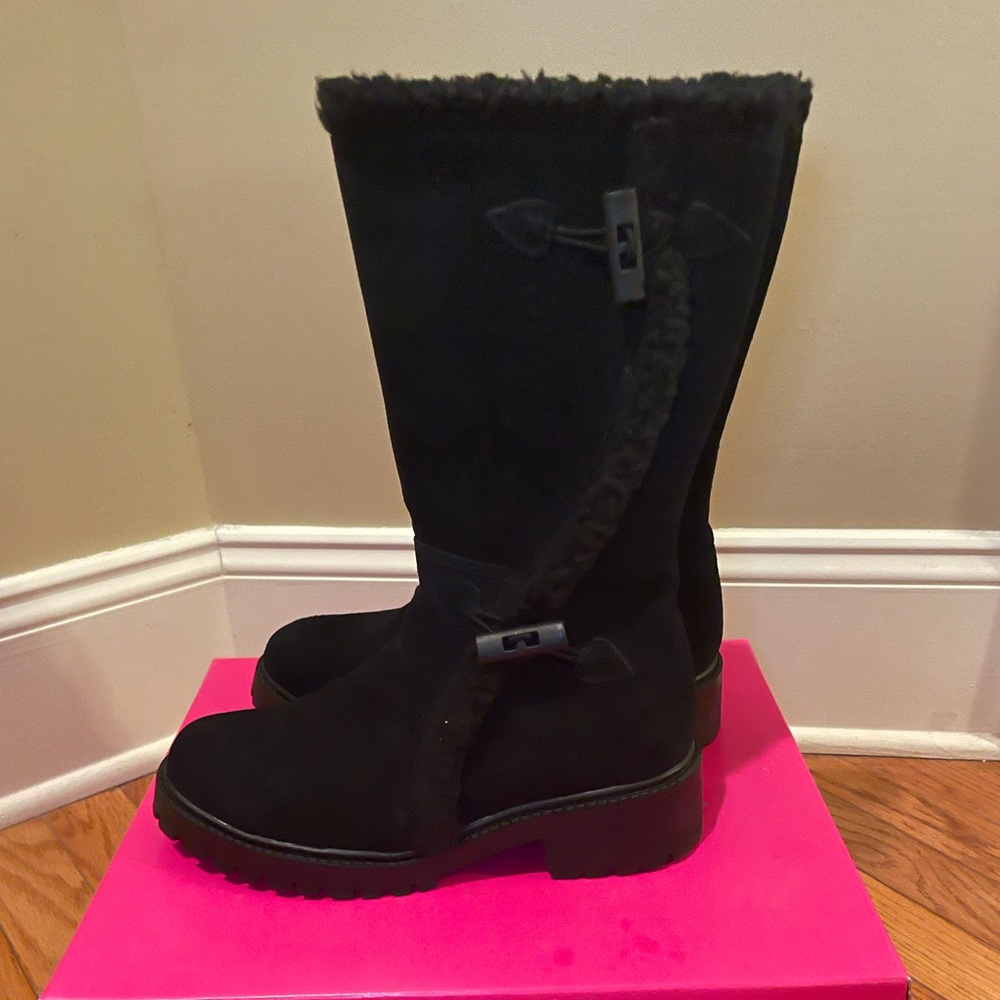 Suede Tall Winter Boots